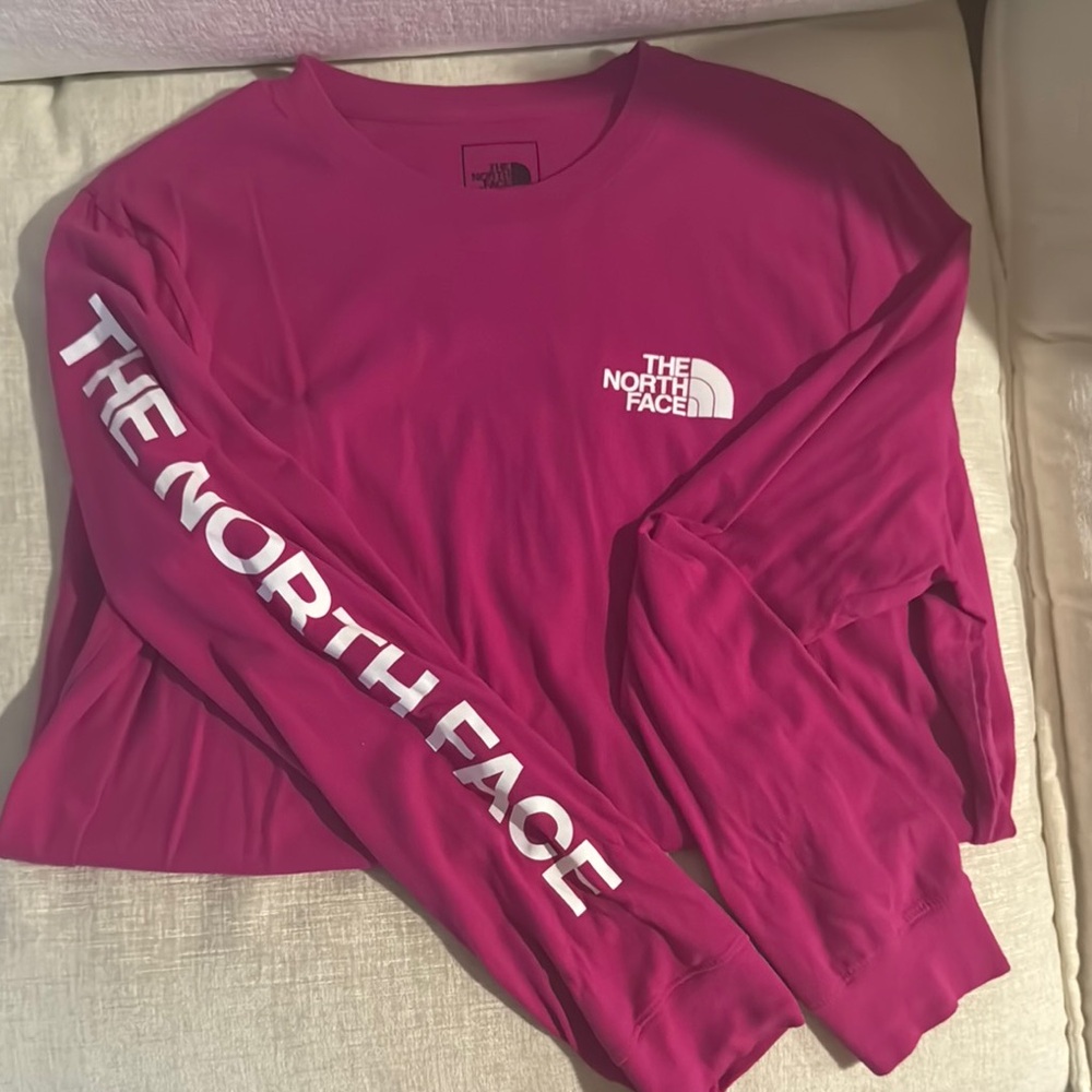 The North Face Pink Long Sleeve Shirt